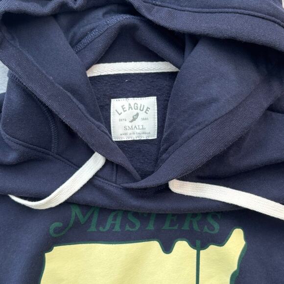 Masters League 91 hoodie navy Augusta National logo size small - Picture 6 of 9